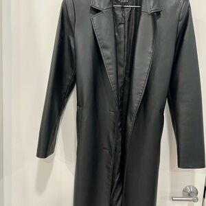 Zara Women's Black Trench Coat